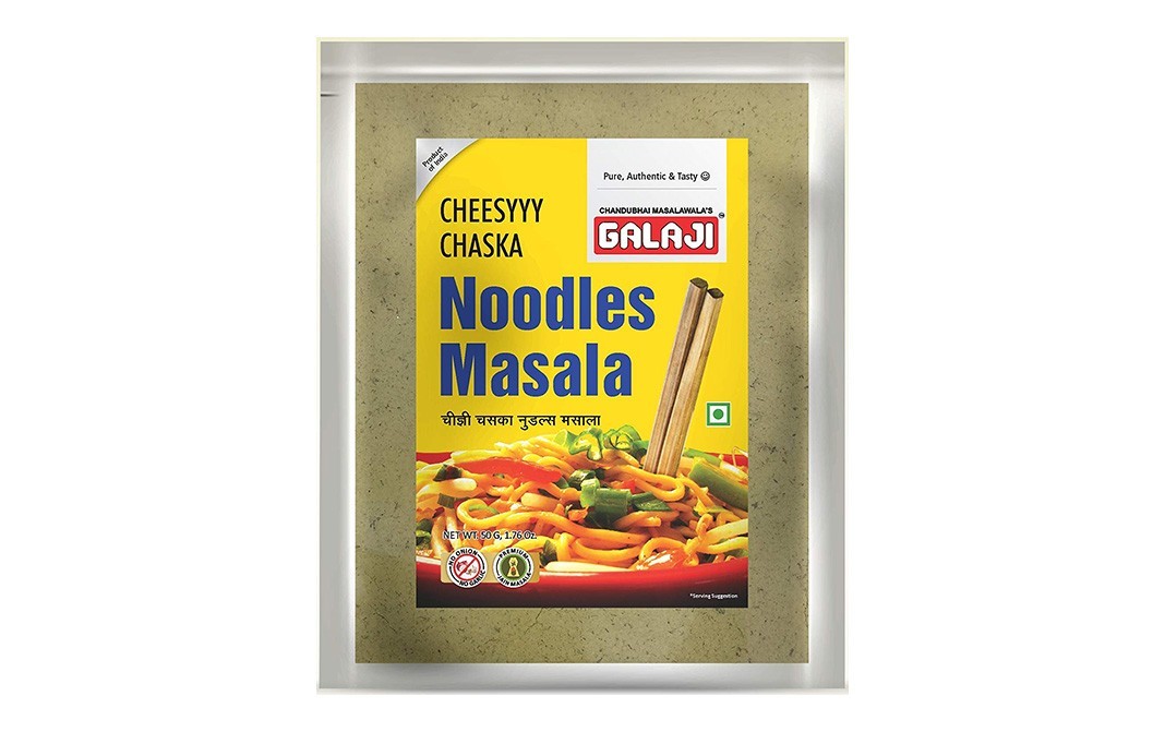 Galaji Cheesyyy Chaska Noodles Masala   Pack  50 grams